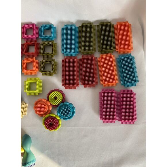 B. Bristle‎ Block Stackadoos Building Blocks Kids/toddlers 67 Pieces - Picture 7 of 10